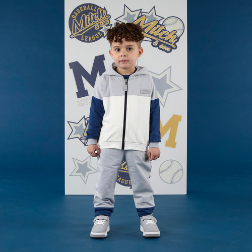 Mitch & Son Kane Navy Long Sleeved Tshirt Mitch & Son Kane Navy Long Sleeved Tshirt