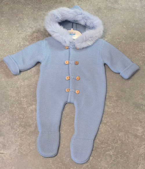 Sardon Pramsuit Dusky Blue 24VE-319 Sardon Pramsuit Dusky Blue 24VE-319