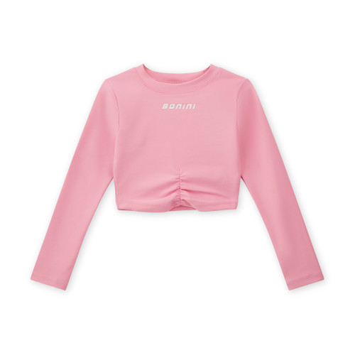 Bonini Long Sleeve Sport Top Aspire Pink BNC009 Bonini Long Sleeve Sport Top Aspire Pink BNC009
