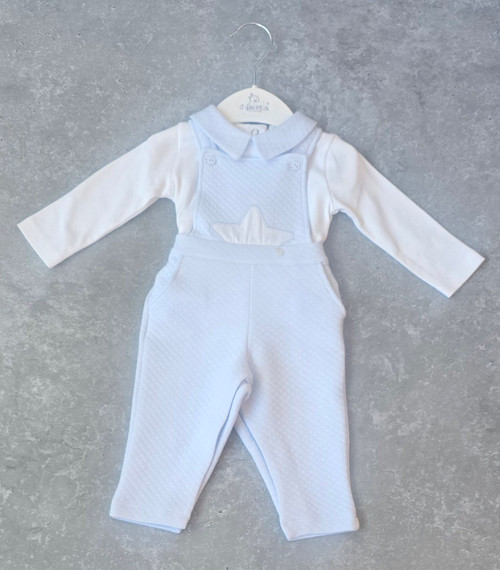 Deolinda 2 Piece Star Dungaree Set DBI25713 Deolinda 2 Piece Star Dungaree Set DBI25713