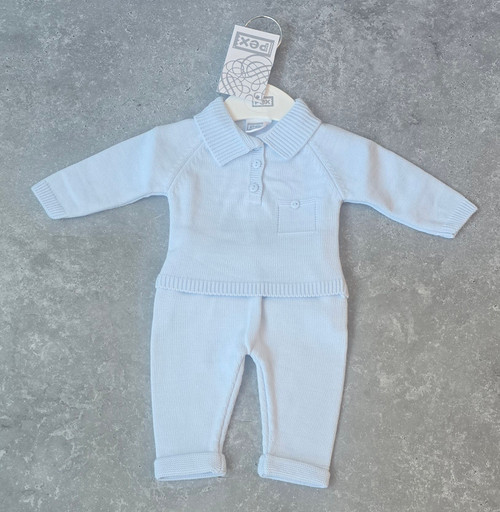 Pex Louis Trouser Suit Blue Pex Louis Trouser Suit Blue
