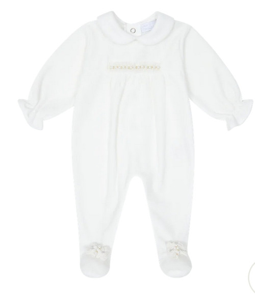 Chic by Deolinda Cream Pearl Detail All in one CDI25015 Chic by Deolinda Cream Pearl Detail All in one CDI25015