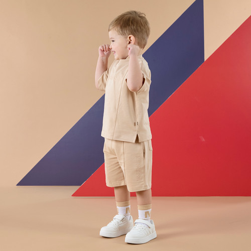 Mitch & Son Porter Short Set Stone Beige