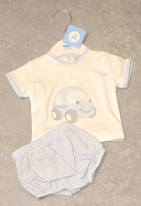 Sardon Gingham Jam Pants Set 26CB-541