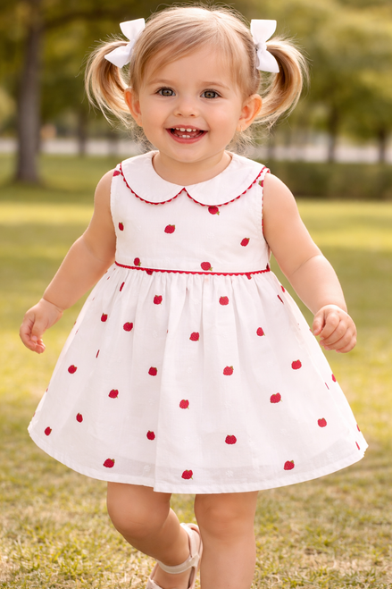 Deolinda Strawberry Print Dress DBV26406