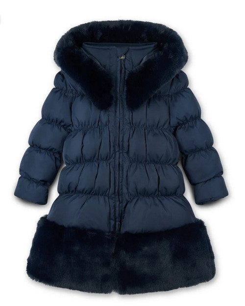 PREORDER Adee Rhia Long Back to School Coat Navy