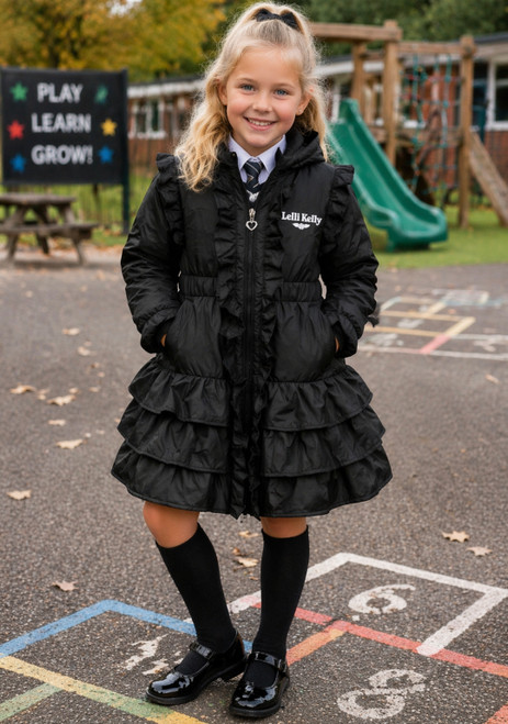Lelli Kelly Bella School Coat Black