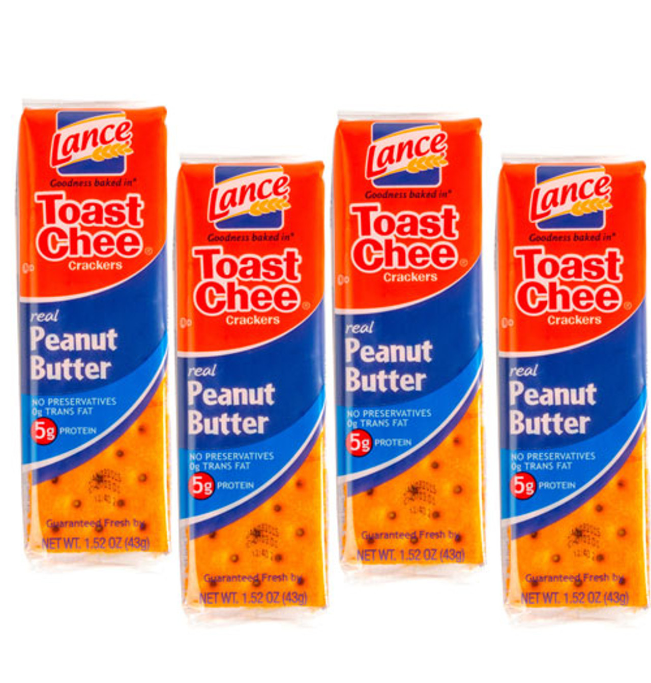 Lance Cheese Crackers 20ct Peanut Butter