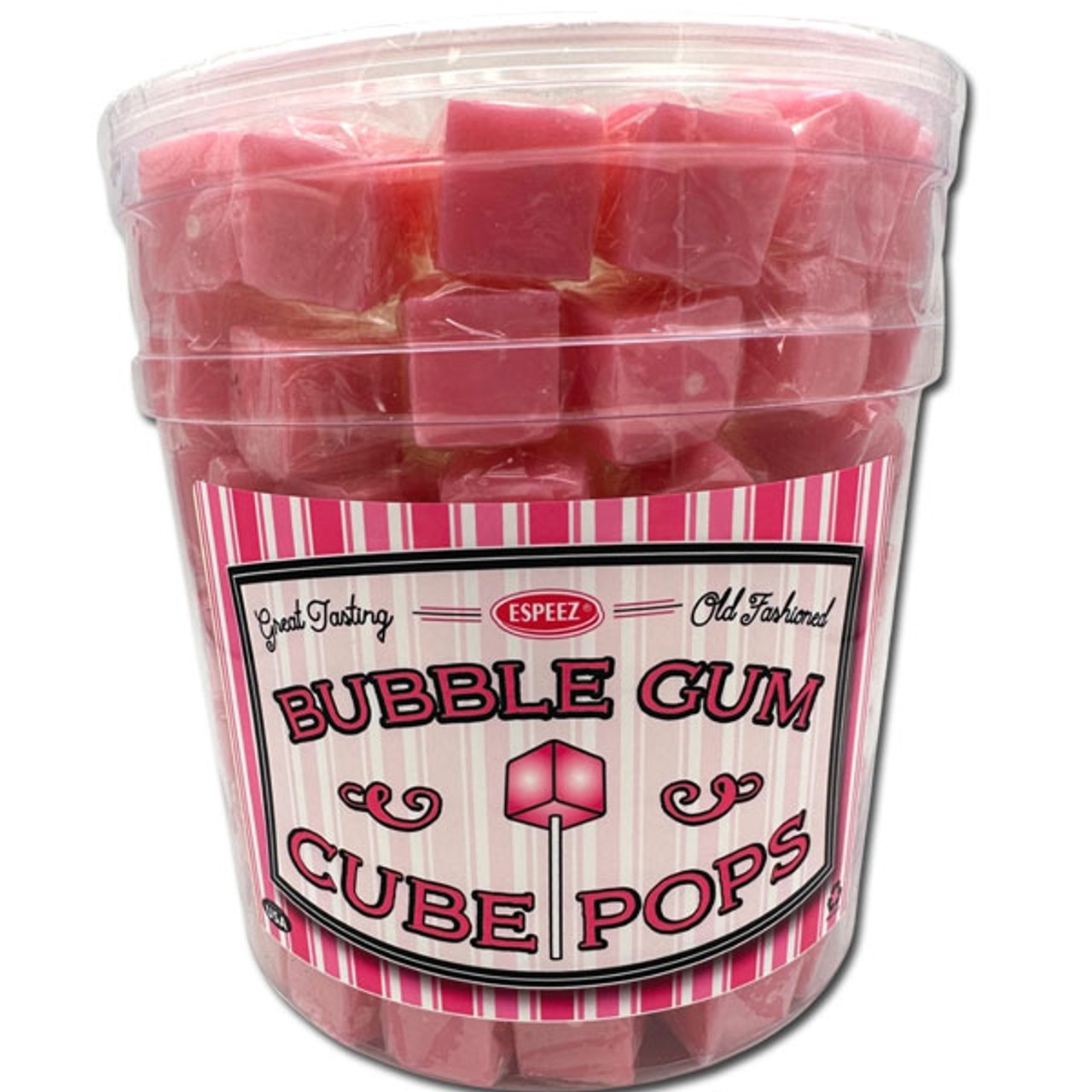 Cube Pops Bubble Gum - 100ct