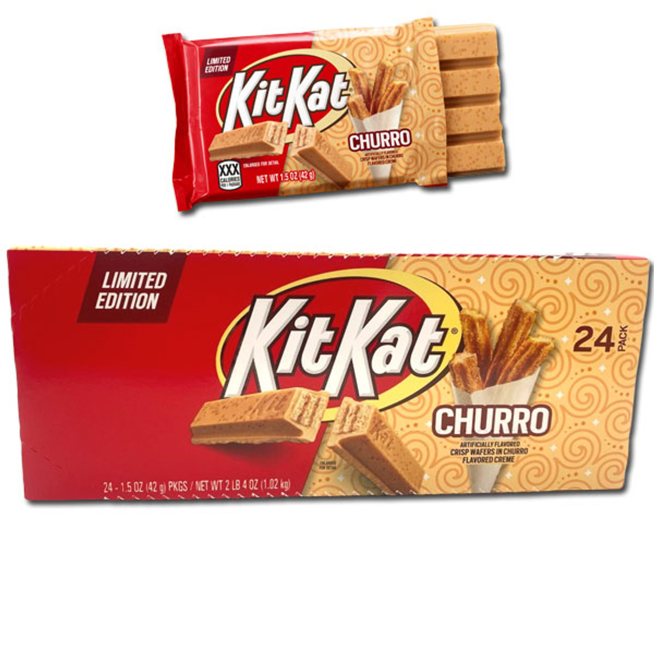 Kit Kat Chocolate Candy Bar - 1.5oz (Pack of 48)