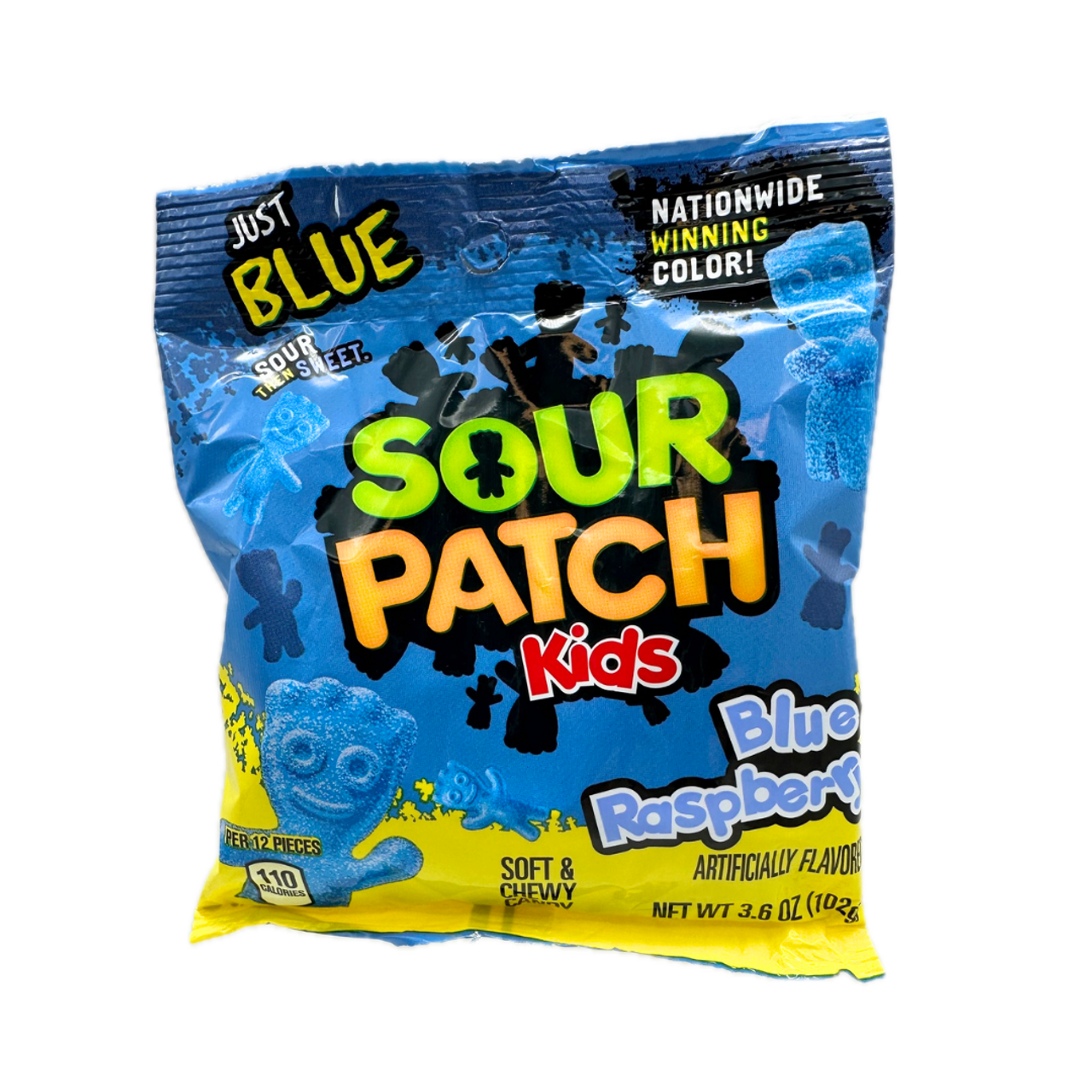 Sour Patch Kids - Blue Raspberry Chewy Candy, 3.6 oz.
