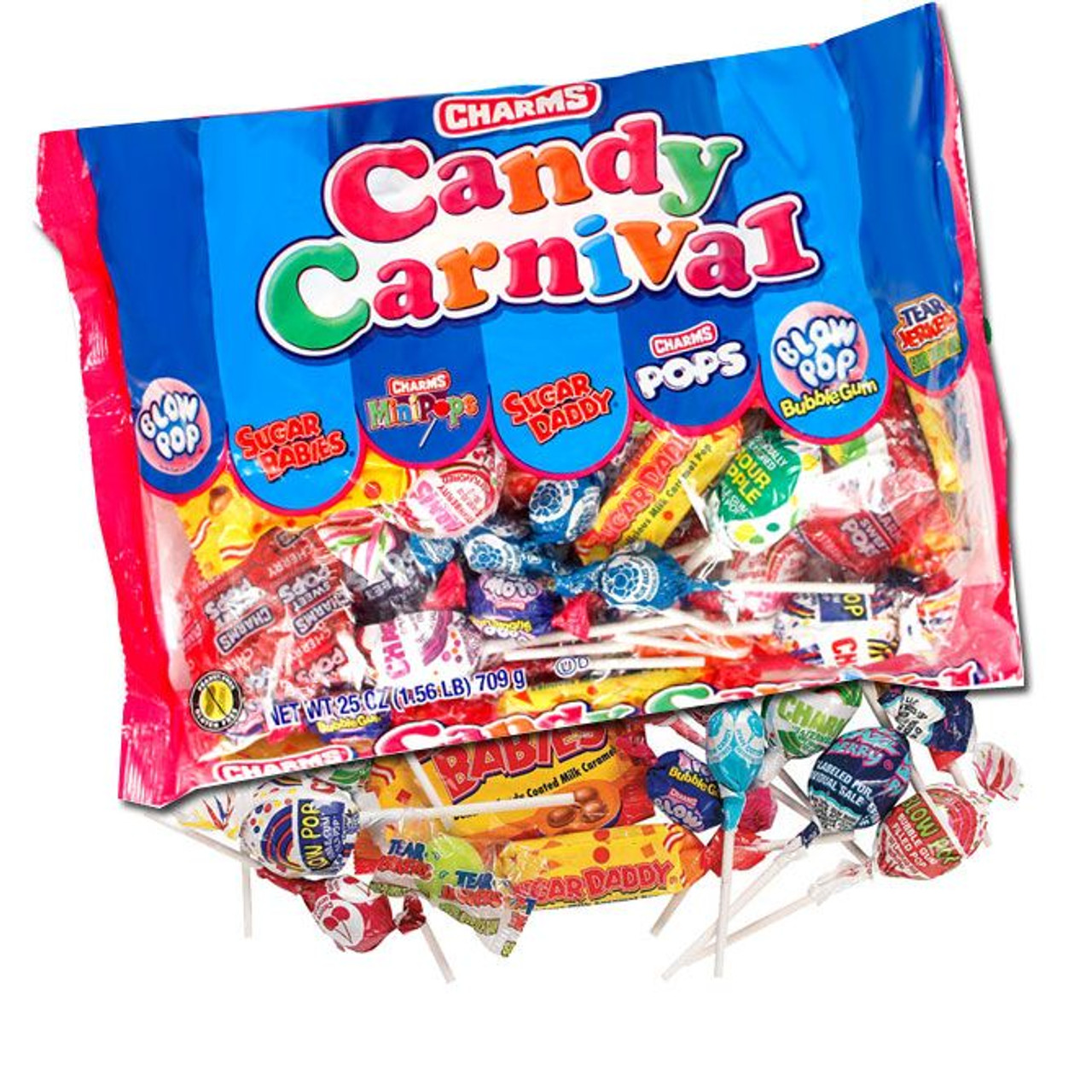 Charms Candy Carnival Filled Jumbo 5 oz. Egg