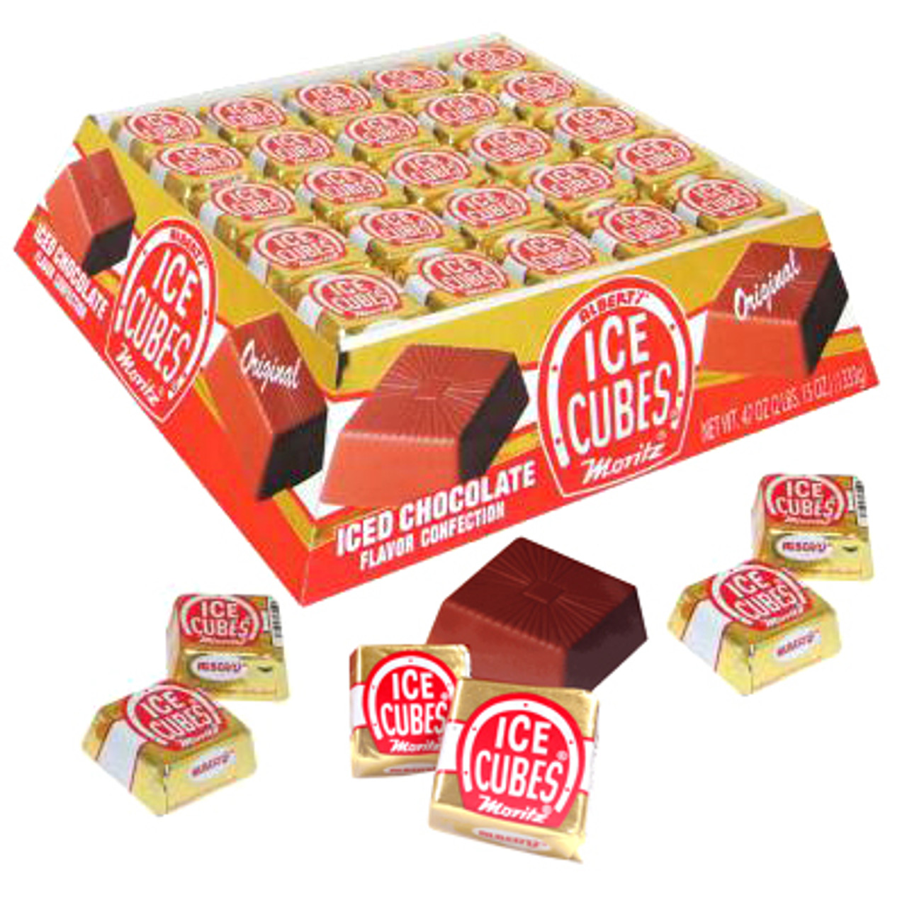 Alberts Chocolate Ice Cubes 125ct