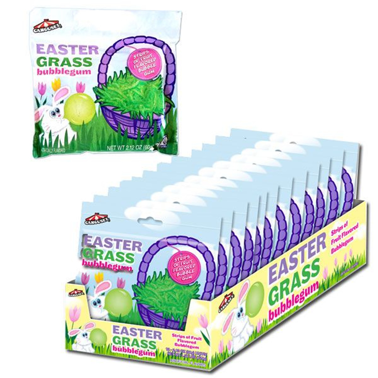 Amazing Easter Green Paper Grass Shred 12 Oz