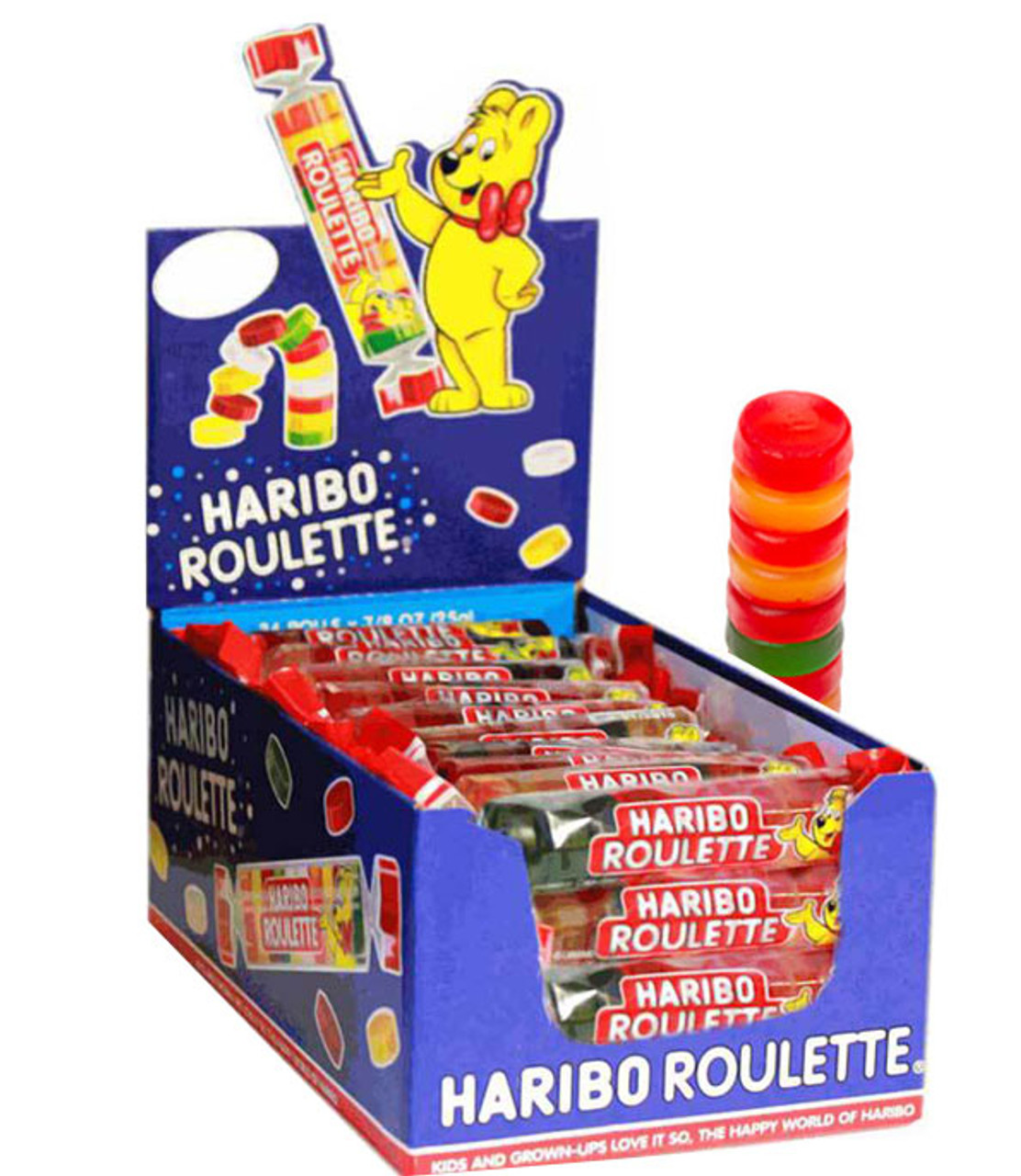 Haribo Roulette Gummi Candies 36 Count