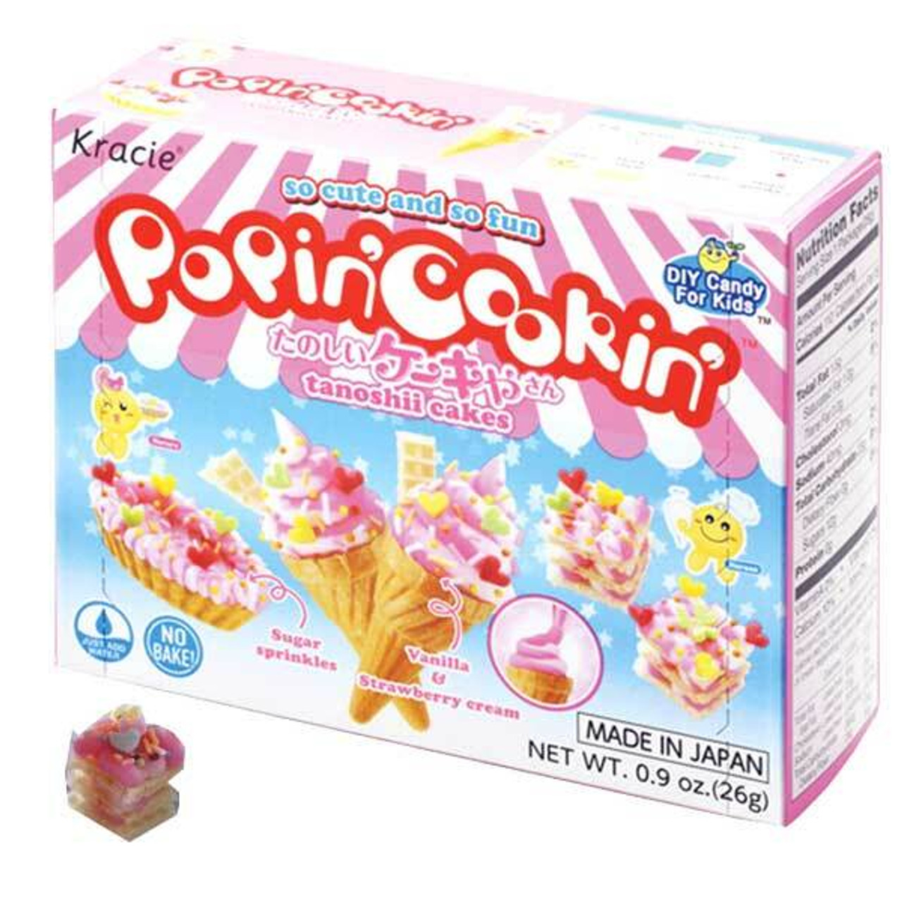 Popin' Cookin' DIY Bento Lunch Box Candy Kit