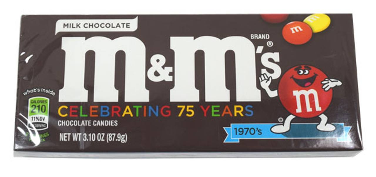 M&M's Milk Chocolate Candies, Theater Box, 87 g, Brown & White : :  Grocery & Gourmet Foods
