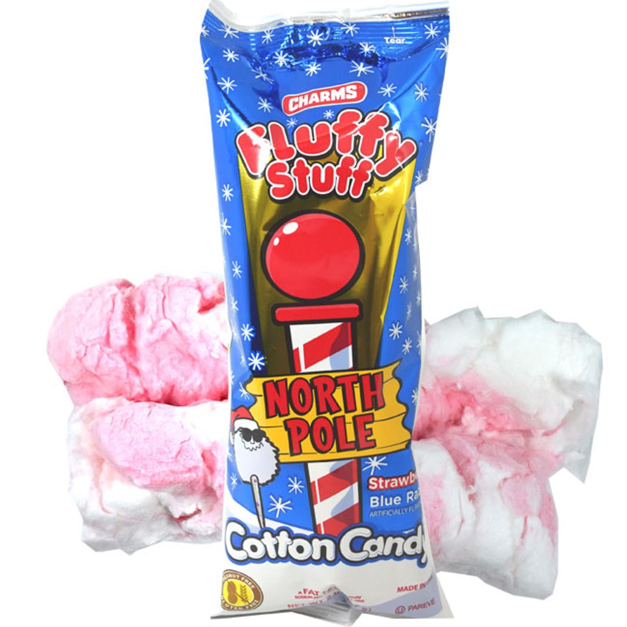 Charms 2.1 oz Fluffy Stuff Rainbow Sherbet Cotton Candy