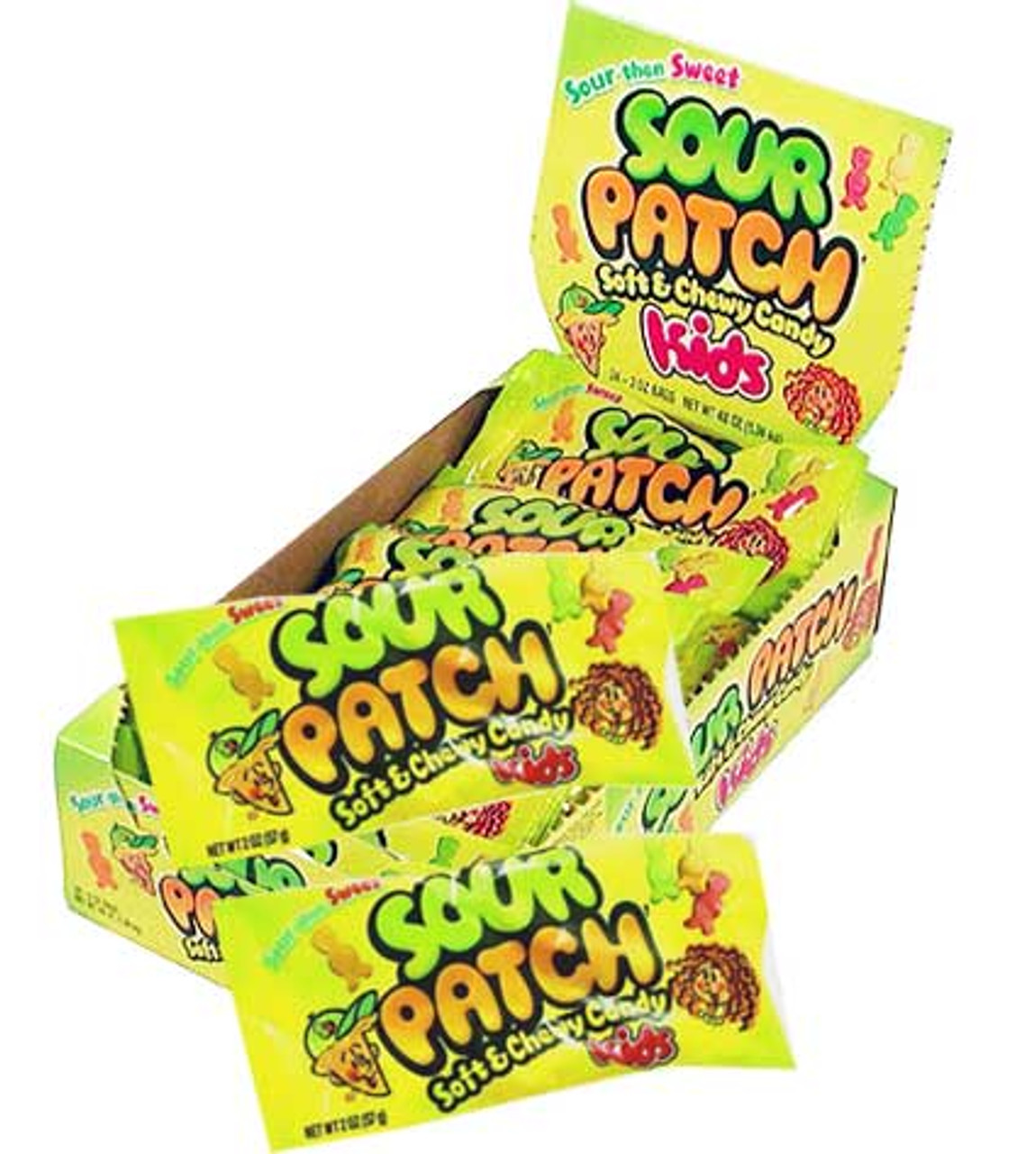 Sour Patch Kids Candy, Soft & Chewy - 24 pack, 2 oz bags