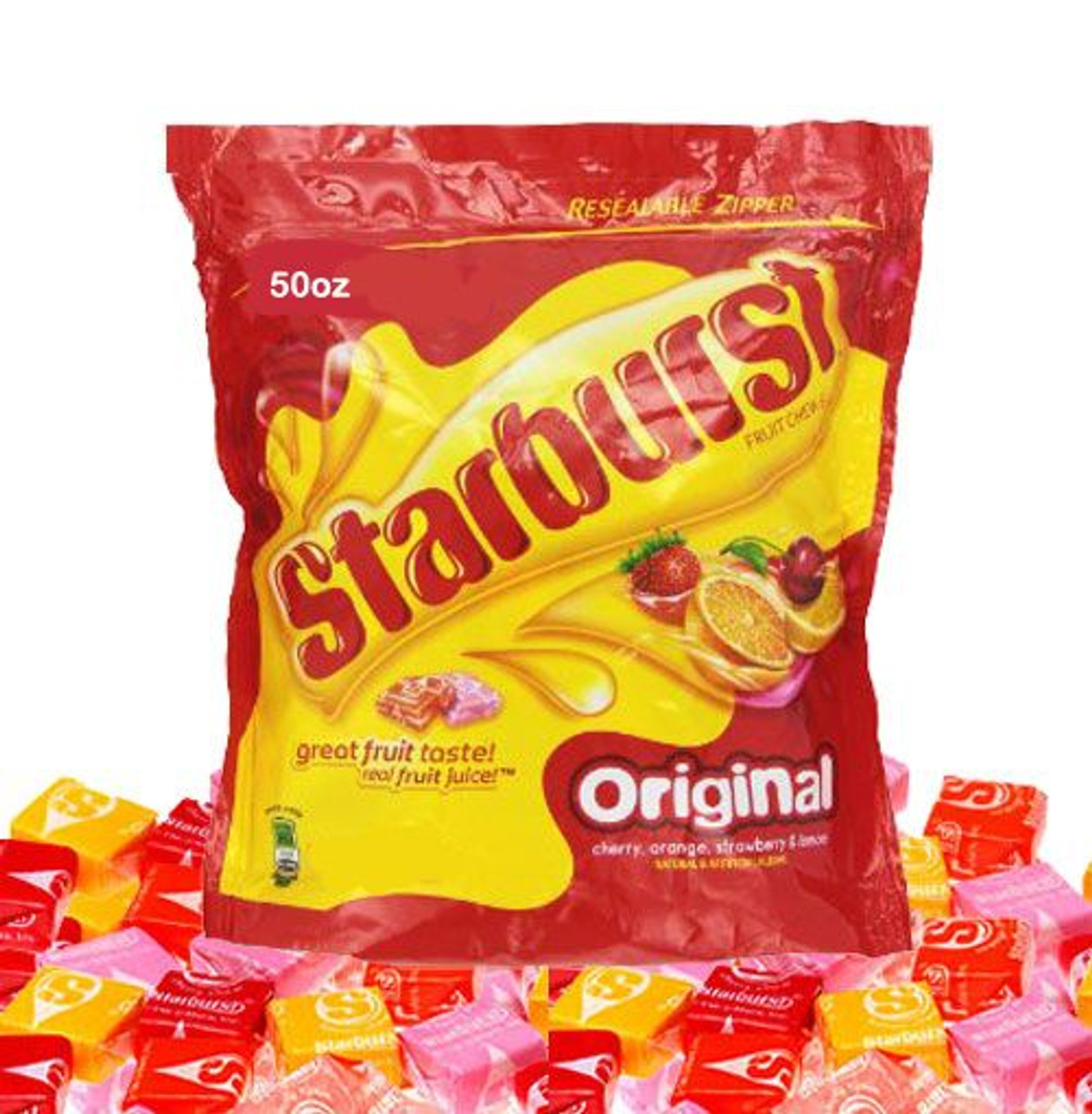 Starburst Original Candies Bulk 50oz Bag