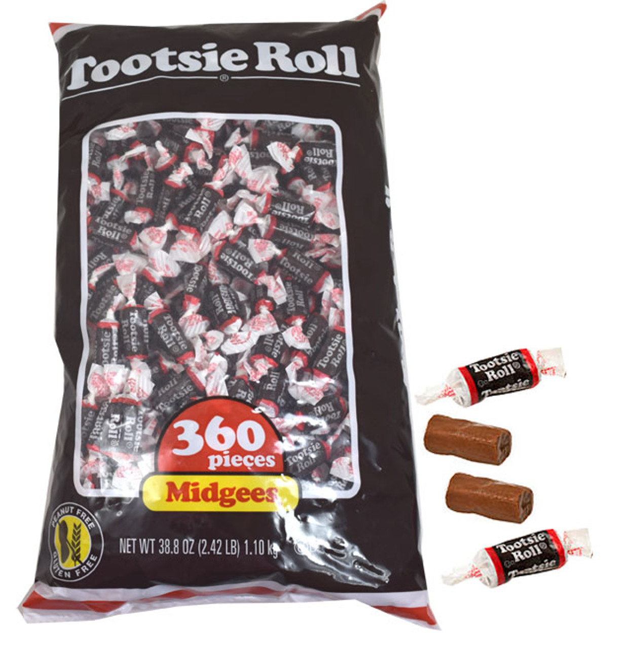 Cream Colored Tootsie Tube Bag