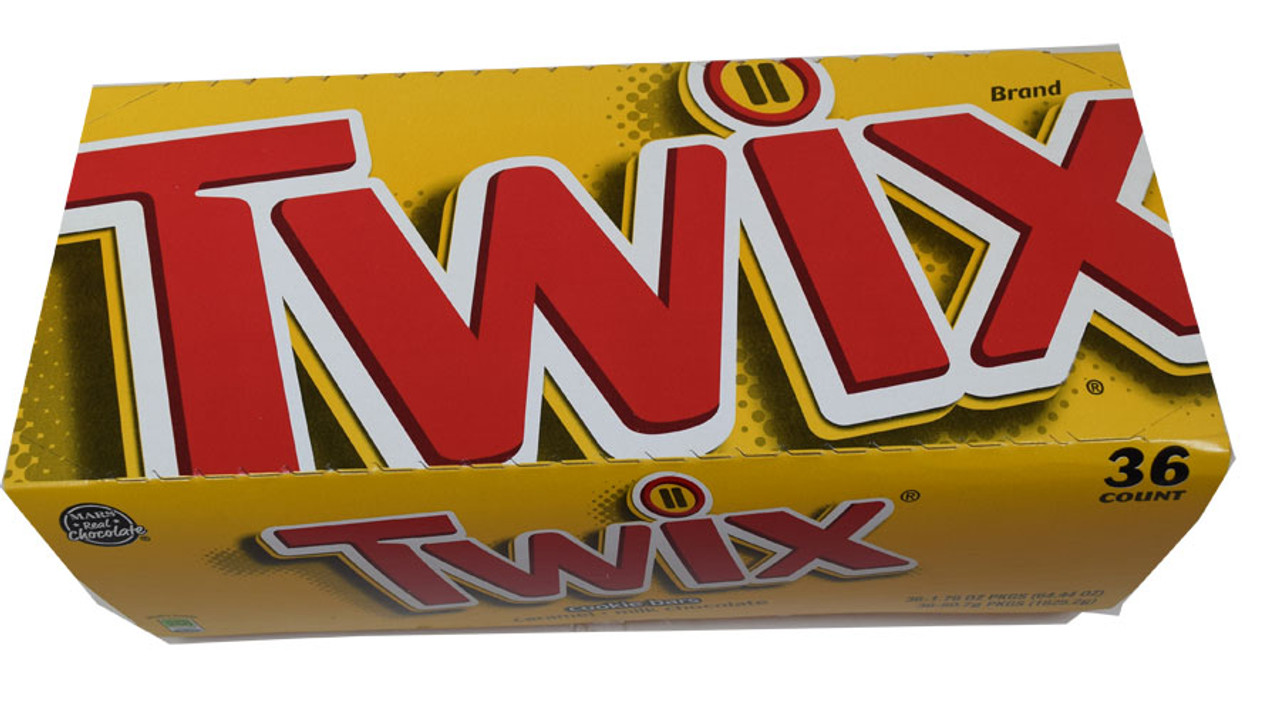 Twix Caramel Candy Bar 36ct