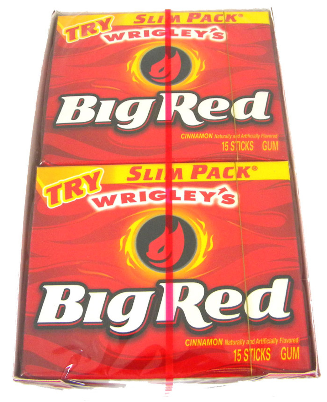 Wrigleys Big Red chewing gum, Cinnamon,40 pack, 5 sticks per pack