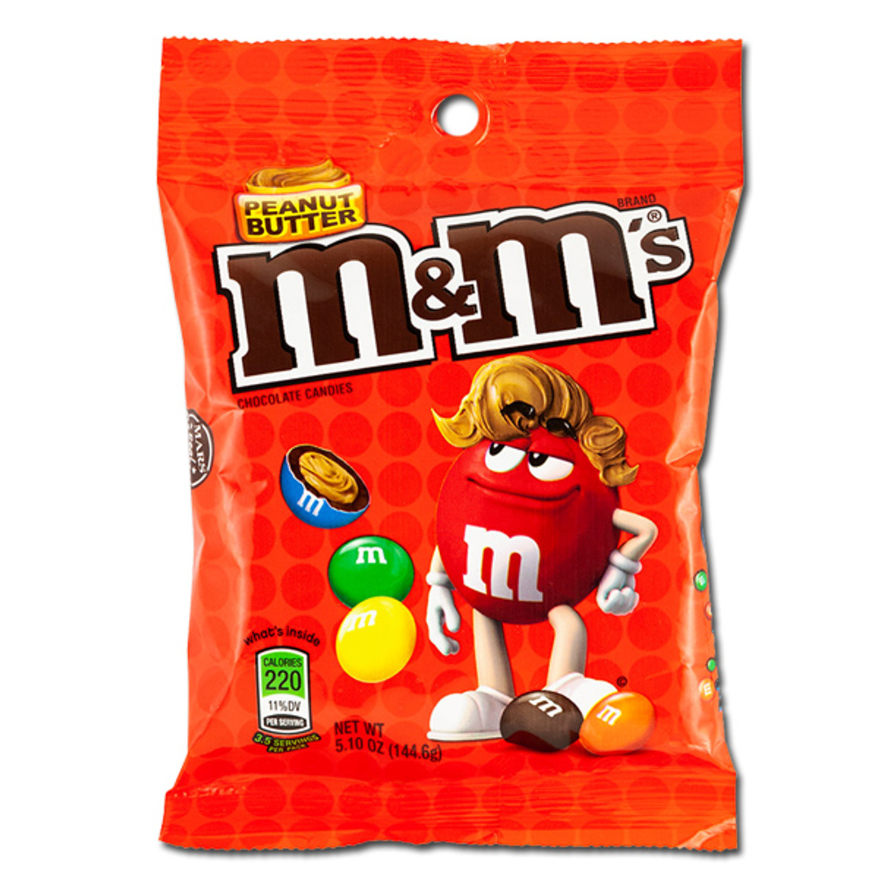 M&M's Peanut 5.3oz Peg Bag