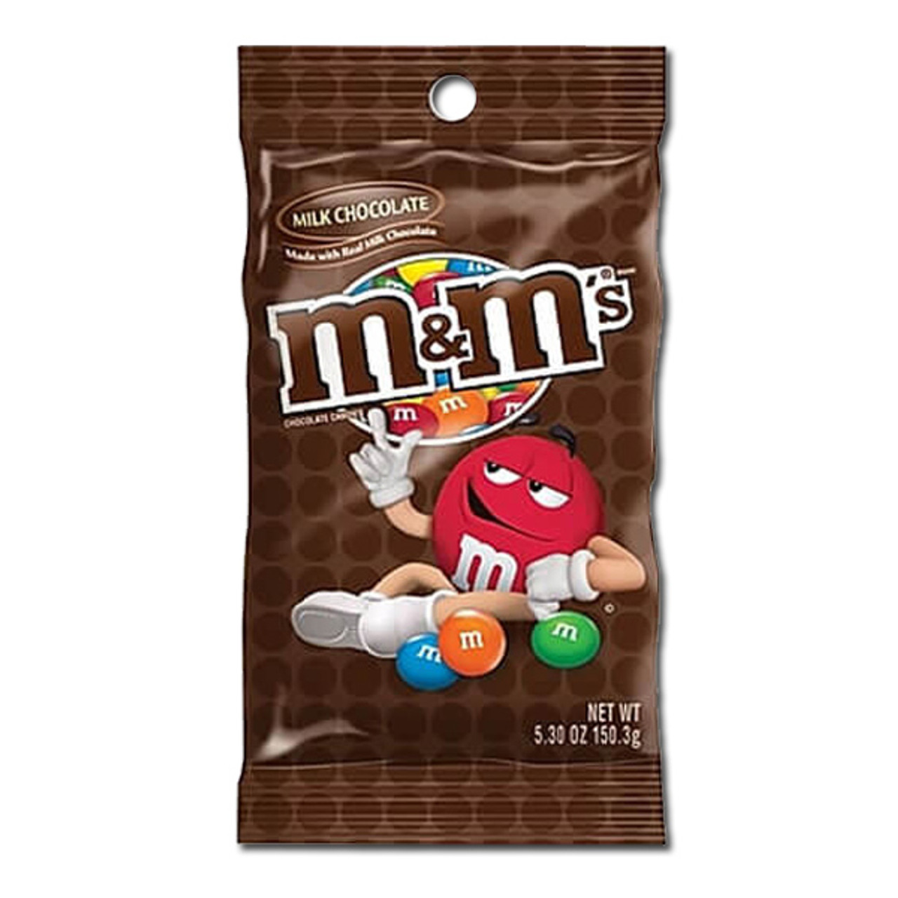 green m&ms packet