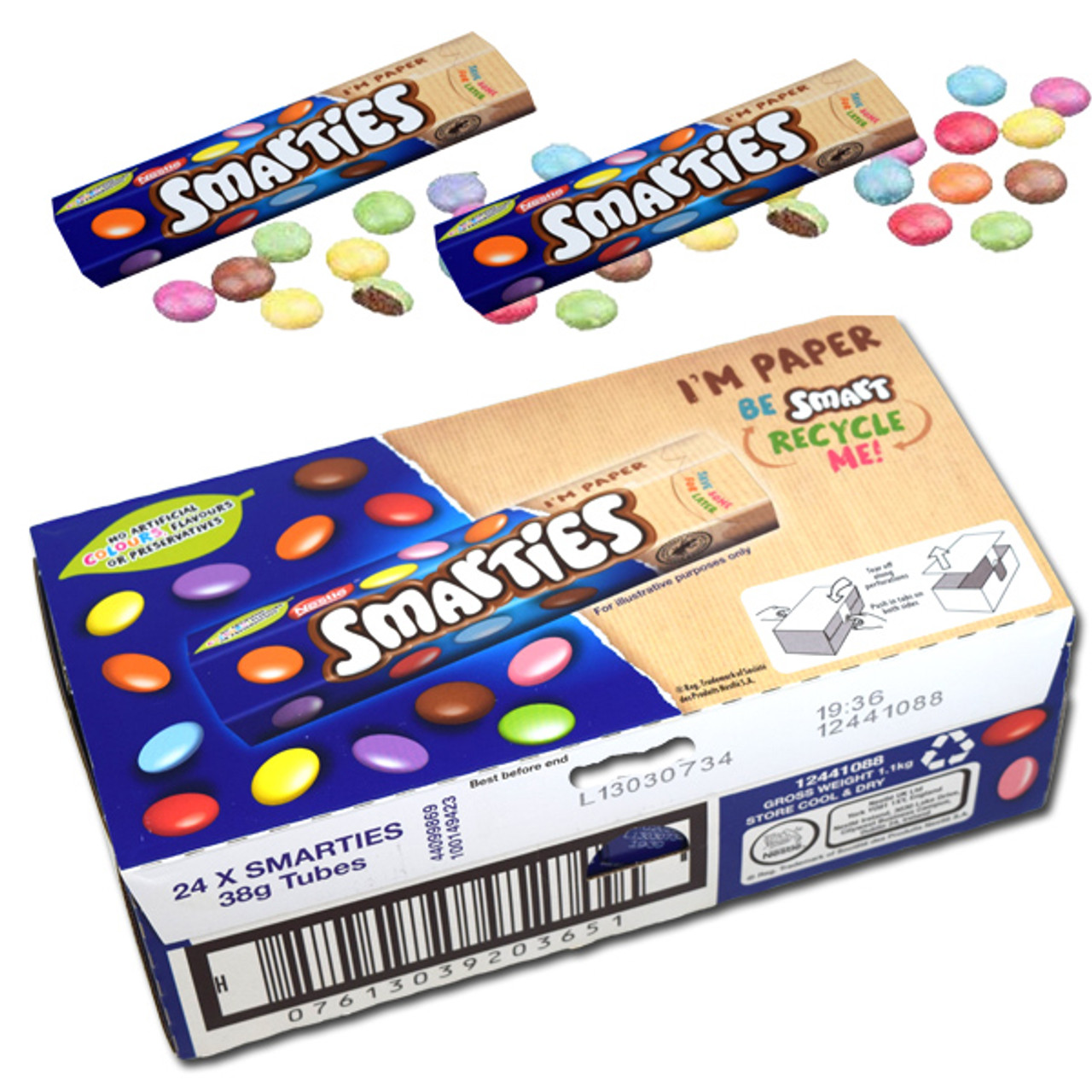 smarties chocolate candy