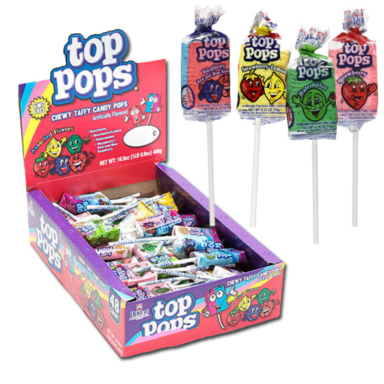 Charms Super Blow Pops Assorted 48 Count
