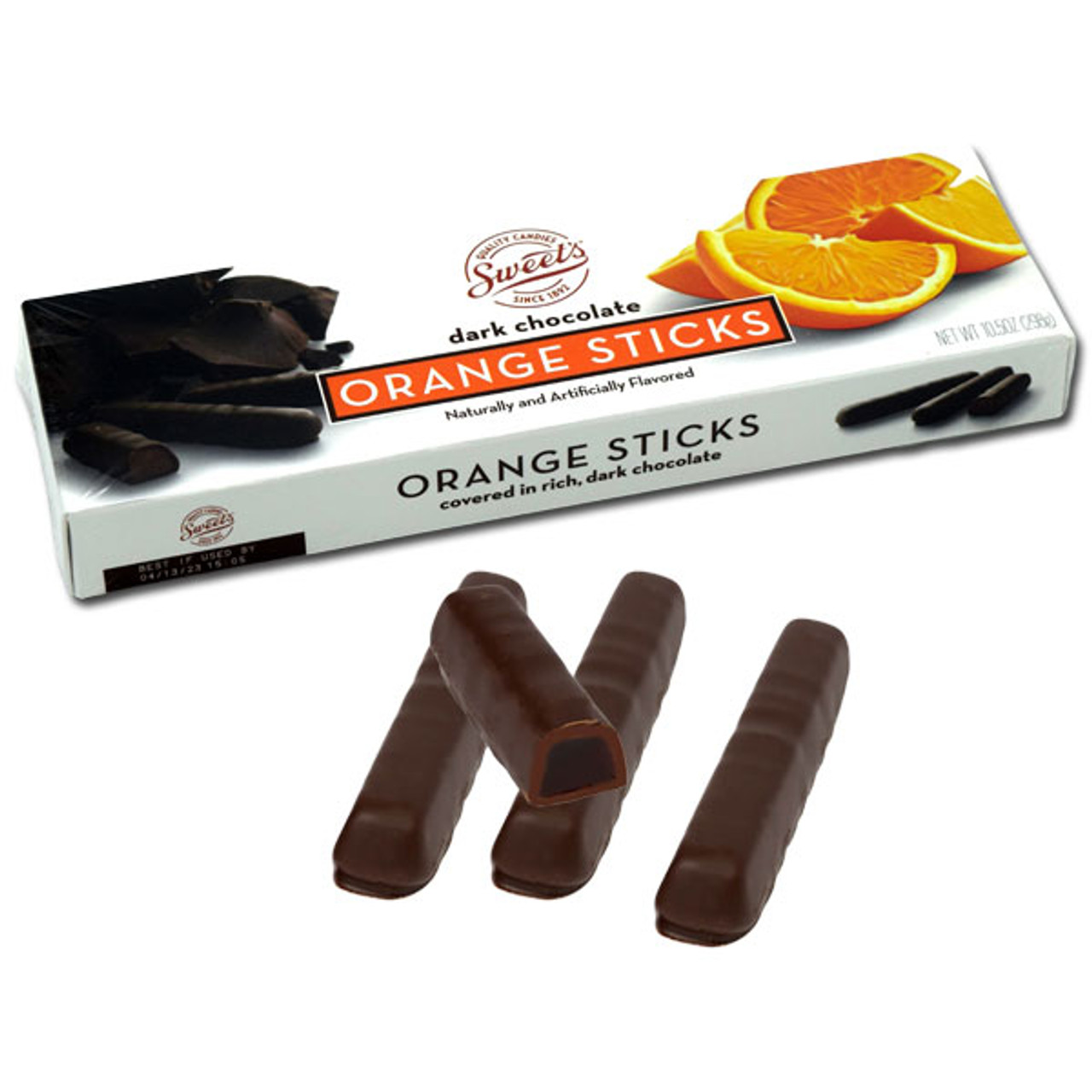 Sweet's Chocolate Sticks, Orange