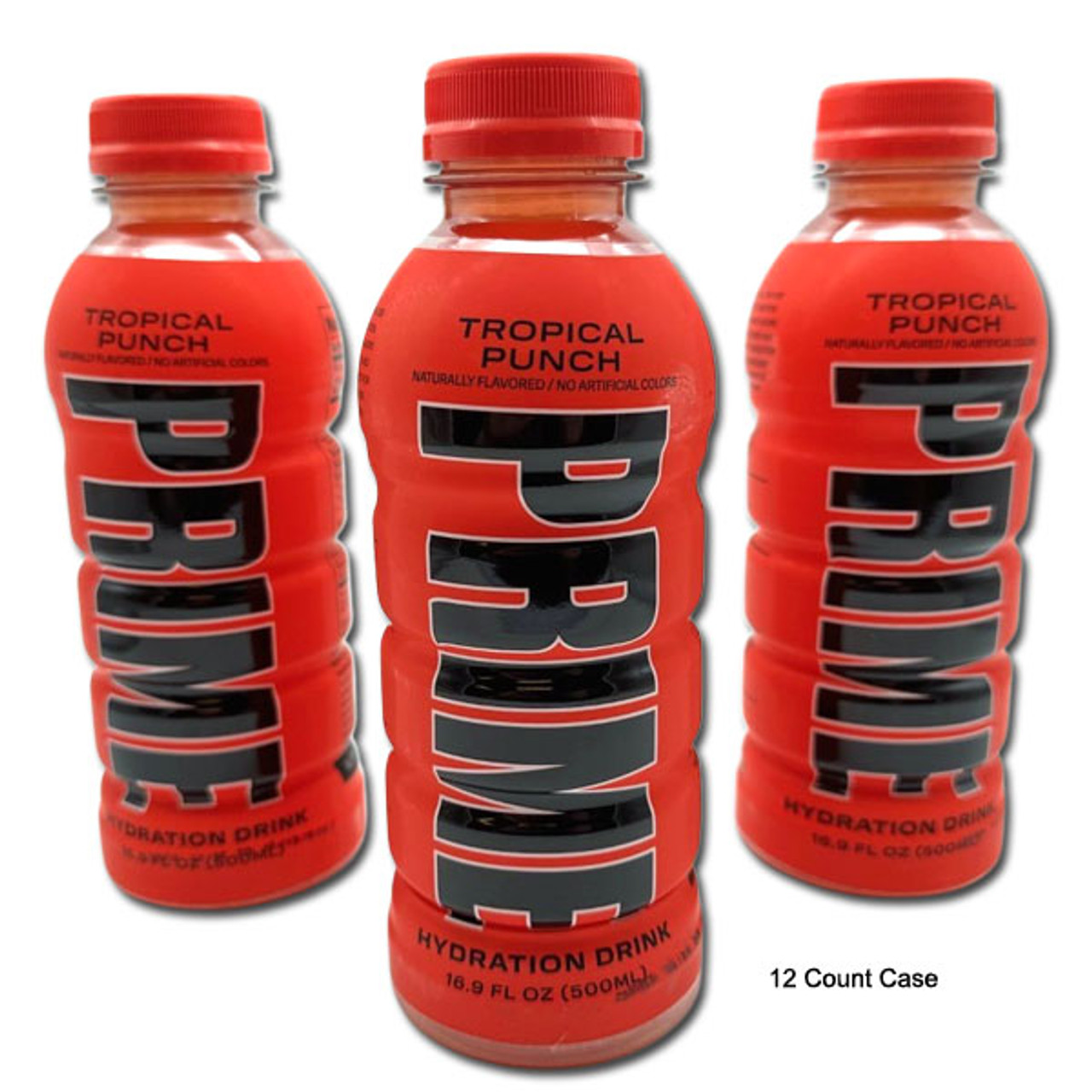Prime Hydration Drink Tropical Punch - 16.9oz / 12ct