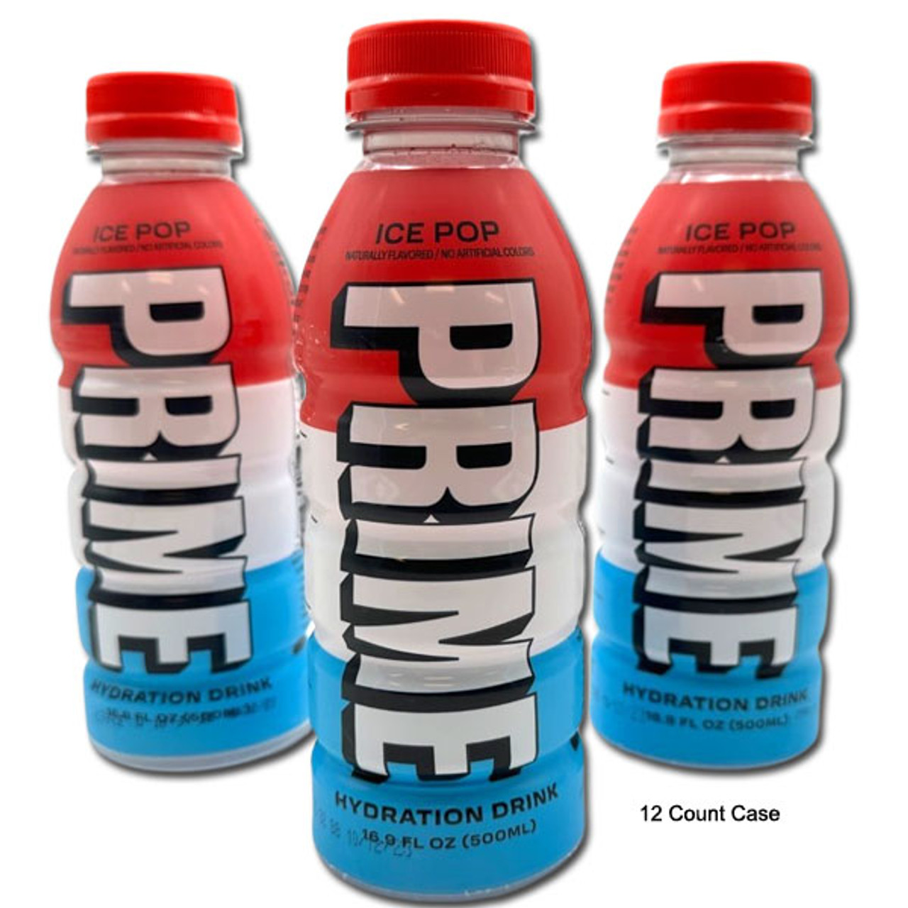 PRIME Hydration Drink - Ice Pop - 12 Bottles