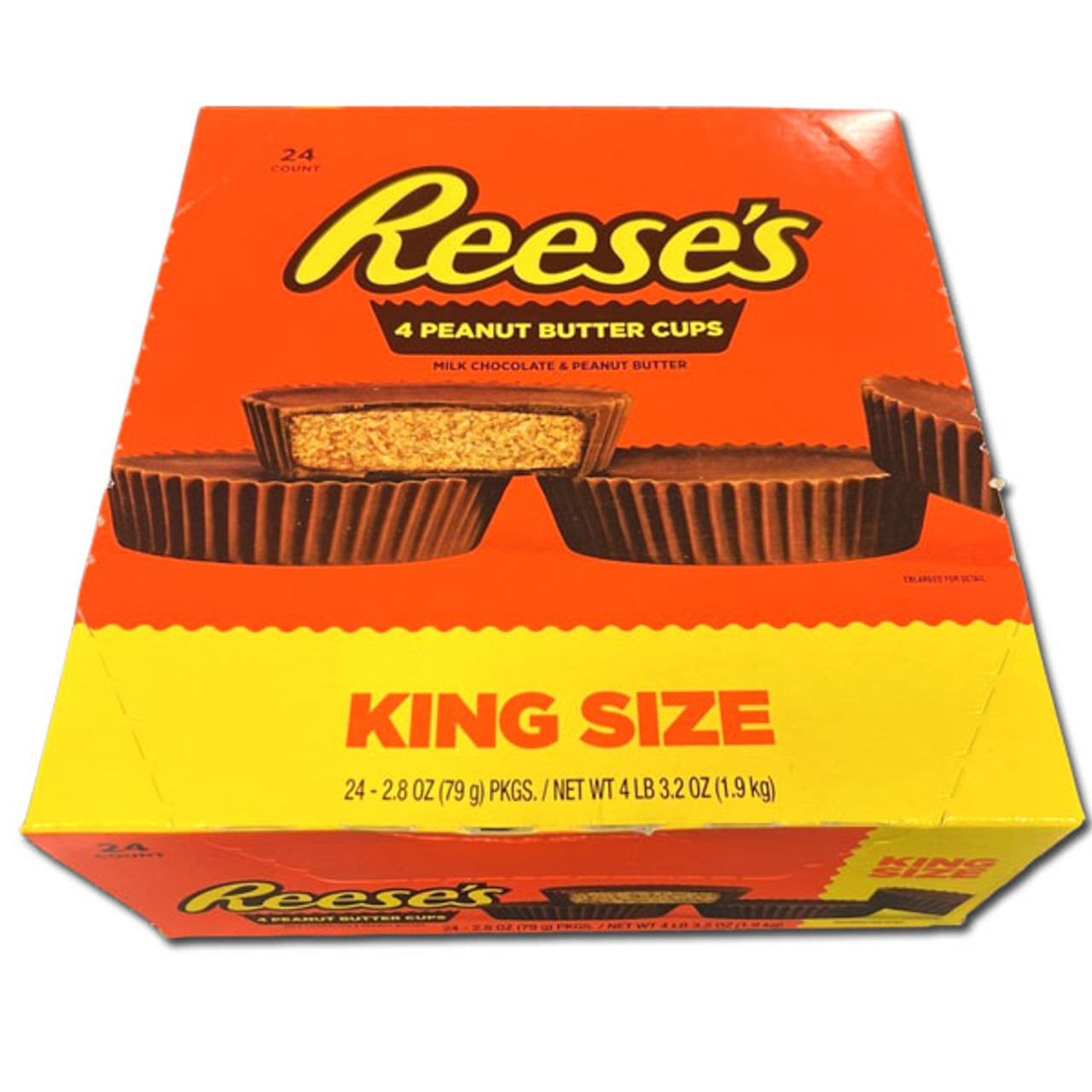 REESE'S Creamy Milk Chocolate Peanut Butter Cups King Size 2.8oz