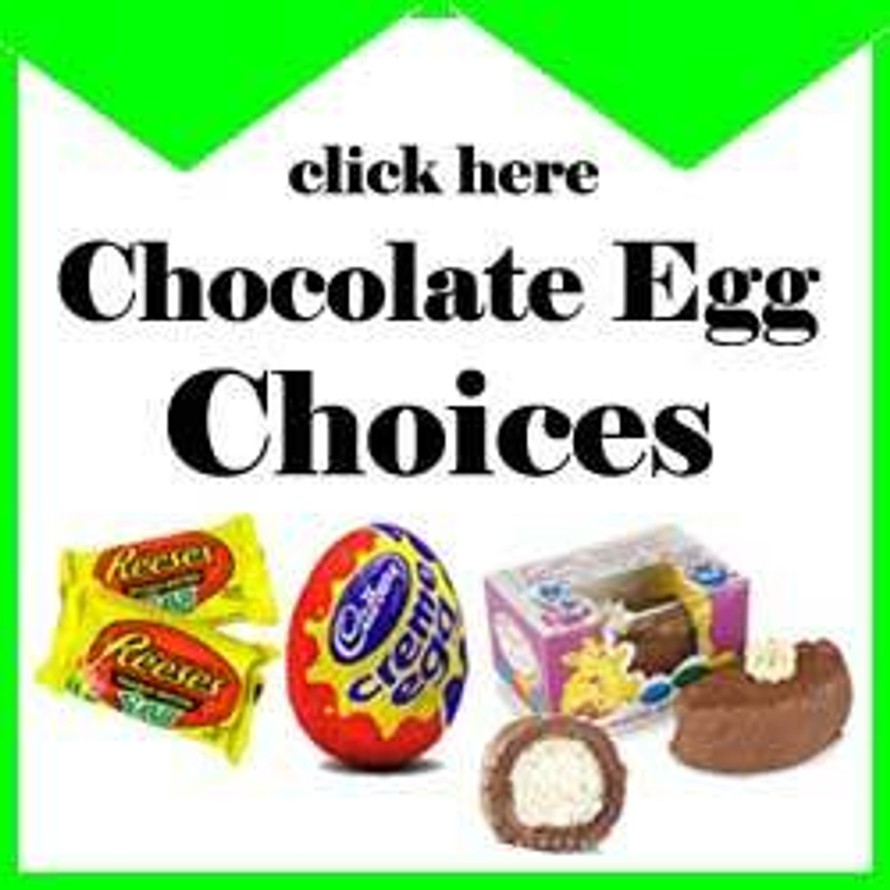 Chocolate Easter Egg Choices