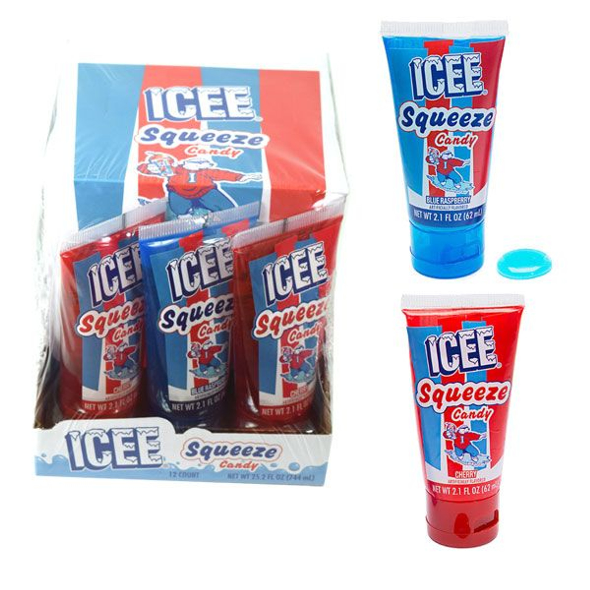 Icee Squeeze Candy 12ct 1356