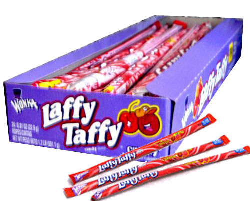Laffy Taffy Rope 24ct Apple