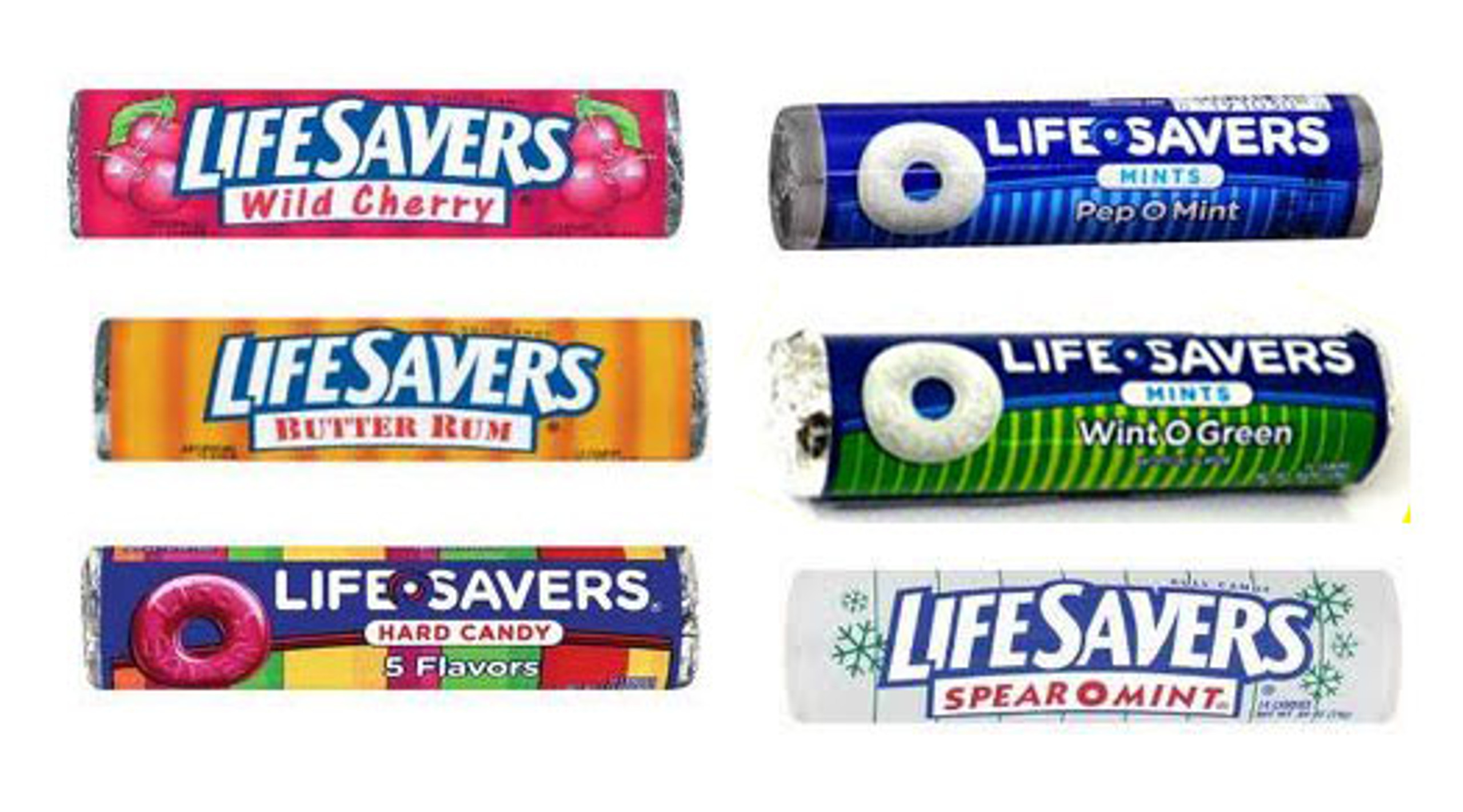 Lifesavers Mints 20ct Five Flavors