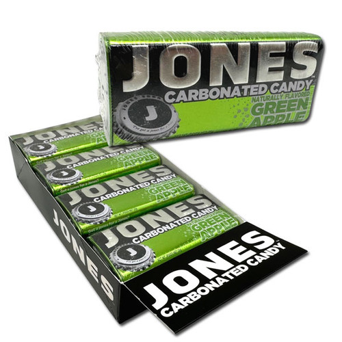 Jones Carbonated Candy Green Apple - 8ct