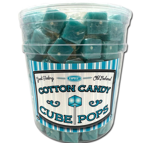 Cube Pops Cotton Candy - 100ct