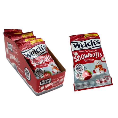 Welch's Strawberry Fruit & Yougurt Snowballs - 1.5oz / 12ct