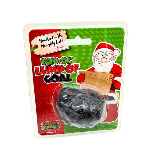 Big Ol' Lump Of Coal Gummy - 2.04oz