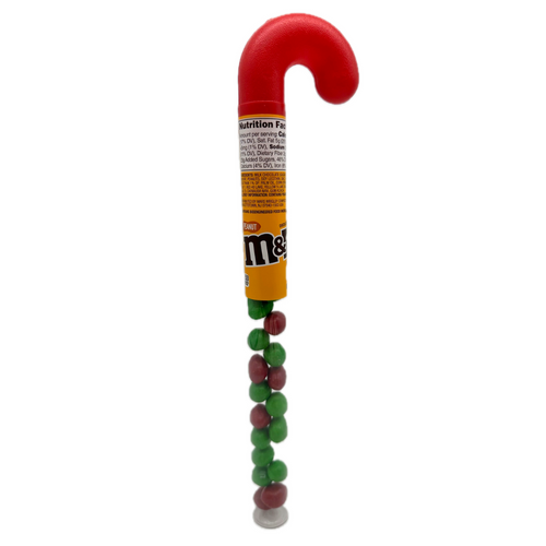 Peanut M&M's Filled Candy Cane - 1.74oz