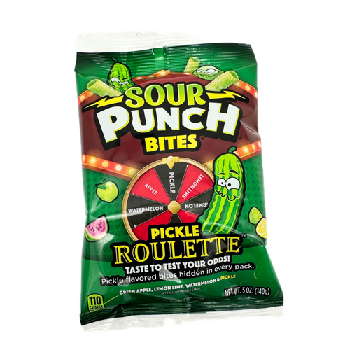 Sour Punch Bites Pickle Roulette - 5oz