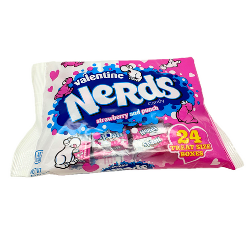 Nerds Strawberry & Punch Treat Size Boxes - 24/ct