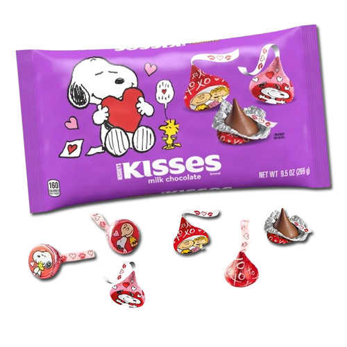 Hershey's Snoopy & Friends Milk Chocolate Kisses - 9.5