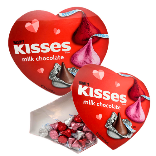 Hershey's Milk Chocolate Valentine's Kisses - 6.5oz