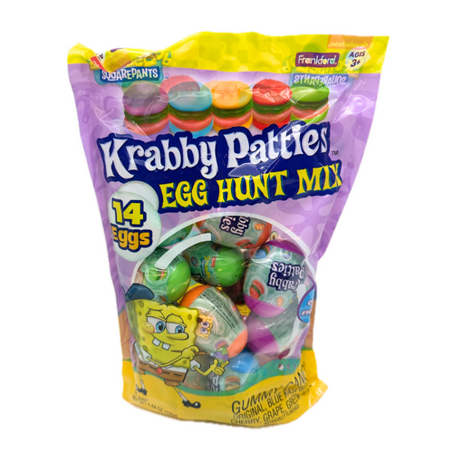 Krabby Patty Egg Hunt Mix - 14pc