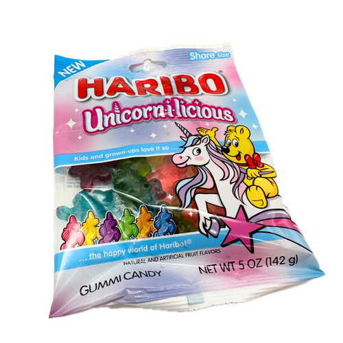 Haribo Unicorn-i-licious Gummi Unicorns - 5oz